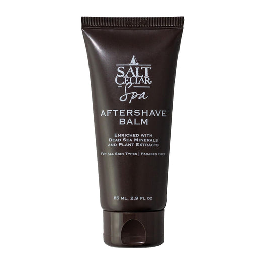 Salt Cellar Dead Sea Aftershave Balm – All Natural Men’s After Shave Balm Enriched with Dead Sea Minerals – Soothes Razor Burns and Leaves Skin Smooth, Supple and Well Protected – Paraben Free