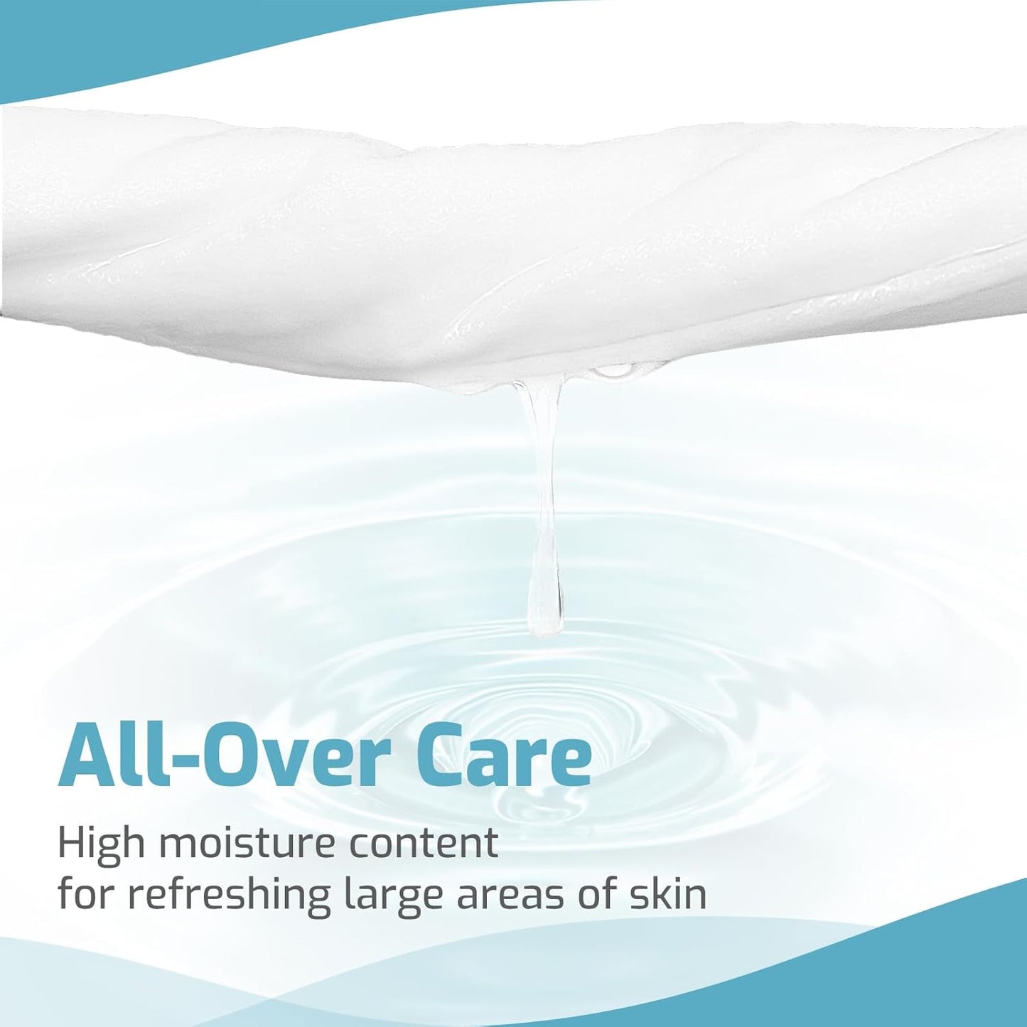 SUNKISS Trustplus Wet Wipes for Adult No Rinse, Extra Large 8”x12” Body Cleaning Washcloths for Elderly Incontinence & Cleansing, Fresh Scented, 200 Count (4 Packs of 50)