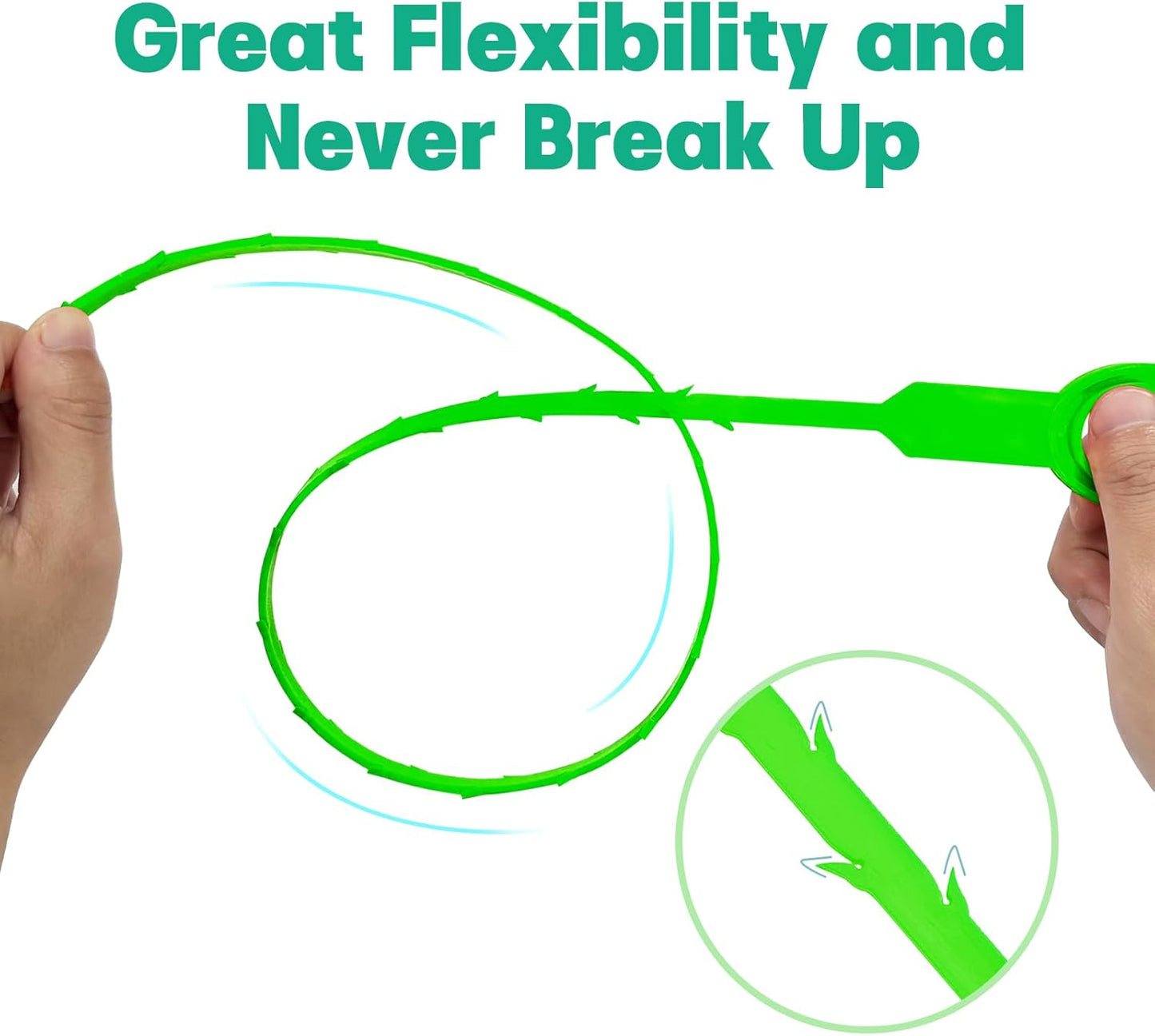 Drain Snake Hair Drain Clog Remover - 4 Pack Shower Snake Sink Unclogger Tool with Exquisite Packaging (Green)