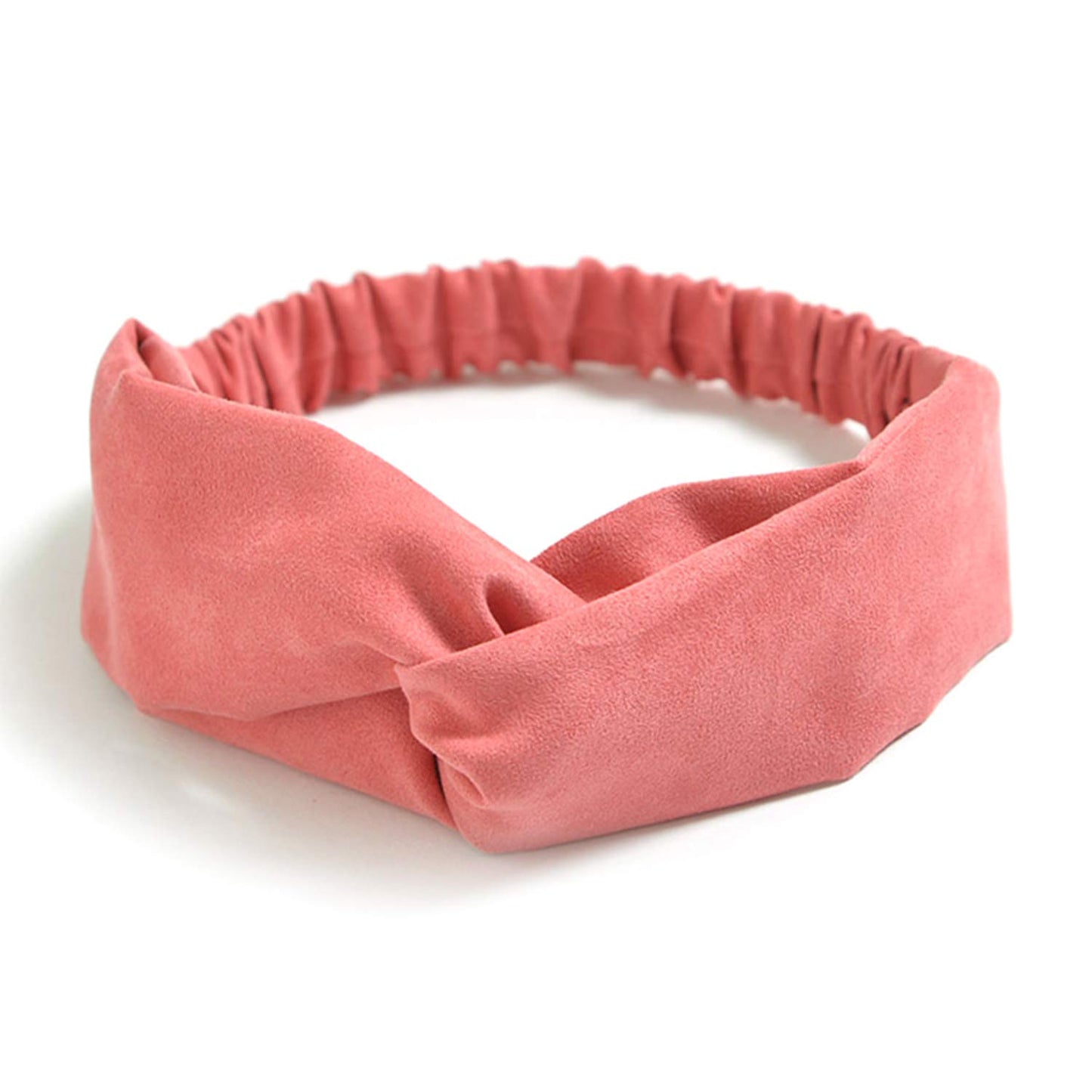 DRESHOW 10 Pack Boho Headbands for Women Girls Elastic Back Criss Cross Hair Band Twisted Head Wrap Solid Hair Accessories