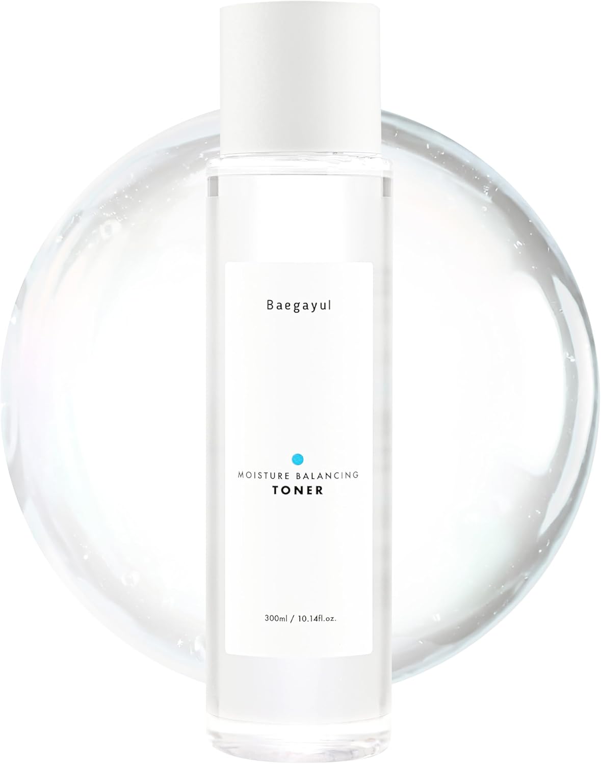 Moisture Balancing Face Toner - Korean Skincare for Sensitive Skin, Hydrating & Soothing with Exfoliating PHA and Hyaluronic Acid, Botanical, Sulfate-Free, Low pH Daily Toner (10.14fl oz)