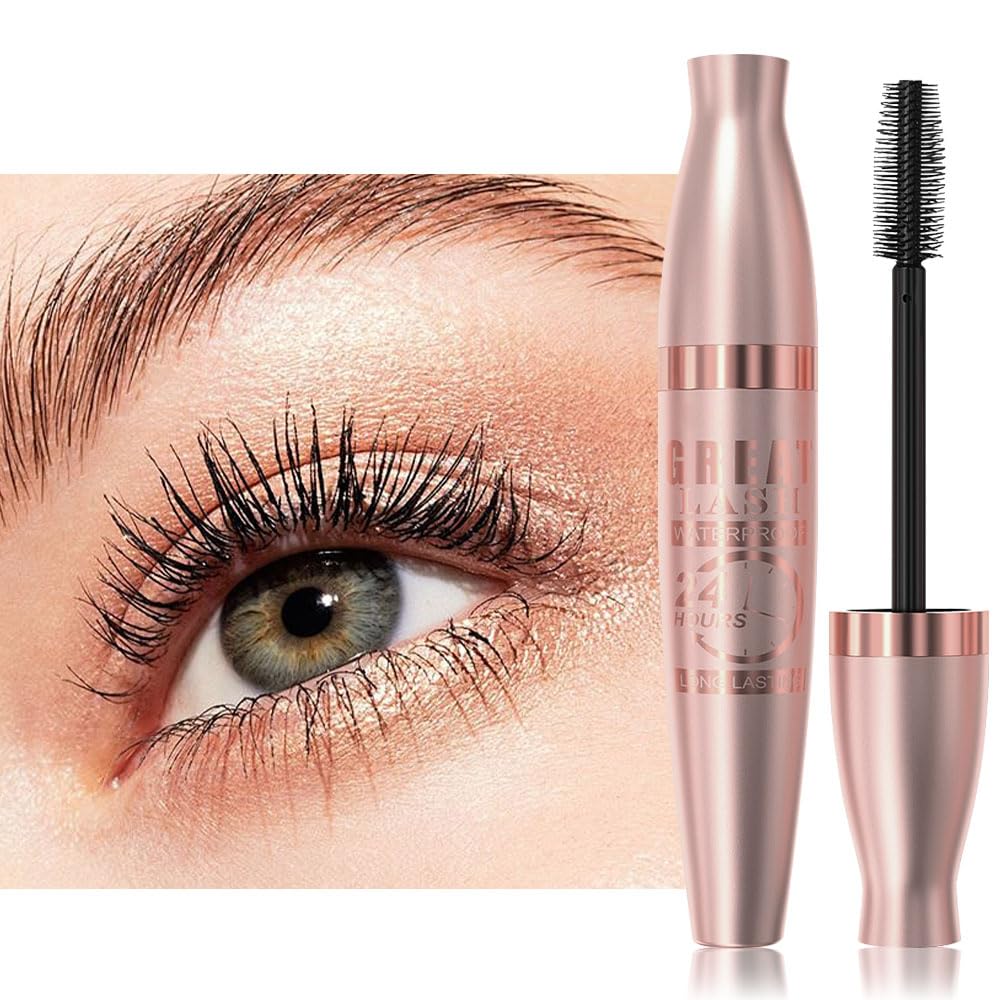 Waterproof Voluminous Original Volume Building Mascara Makeup (Black)