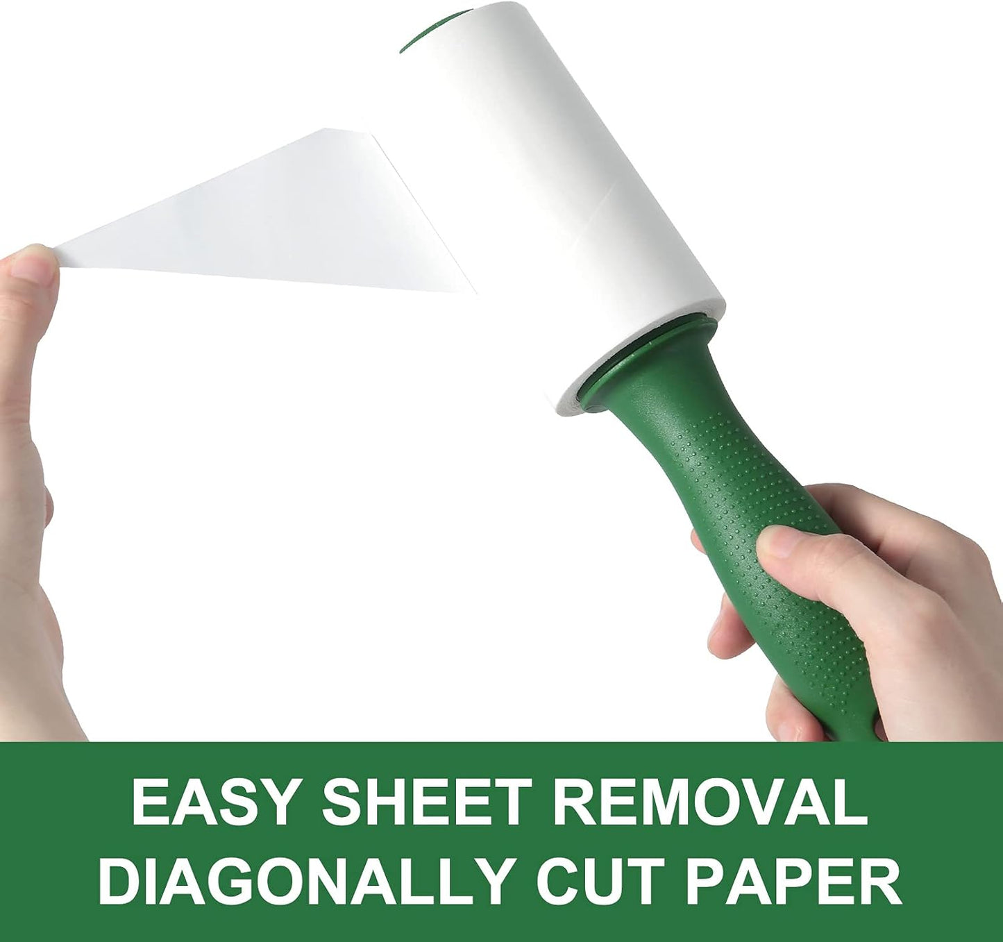 Fedicelly Extra Sticky Lint Rollers Pet Hair Remover for Laundry Clothes Furniture Carpet,Total 400 Sheets Lint Rollers Refills Dog Cat Hair Lint Remover Brush Couch