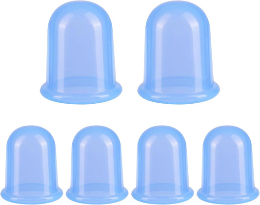 Silicone Cupping Therapy Set - Cupping Kit for Massage Therapy - Cellulite Remover Cupping Set - Anti Cellulite Cup Massager, Vacuum Suction Massage Cups for Cellulite Reduction