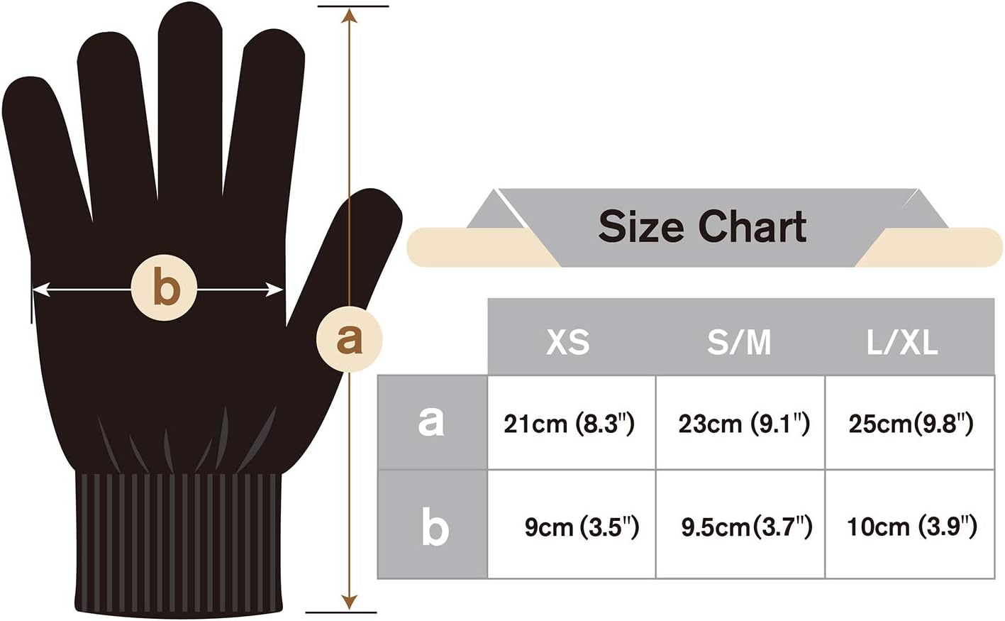 Evridwear Men Moisturizing Cotton Gloves with Touchscreen Fingertips for Eczema Beauty Cosmetic Dry Hands Sensitive Irritated Skin Therapy Overnight Bedtime, 6 Pairs, Lightweight-Black, L/XL