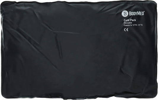 BodyMed Heavy Duty Reusable Urethane Ice Pack for Knee, Arm, Elbow, Shoulder, Back - Professional Grade Cold Therapy for Injuries, Aches, Swelling, Bruises, Sprains - 21 in. x 13 in. (Oversize)