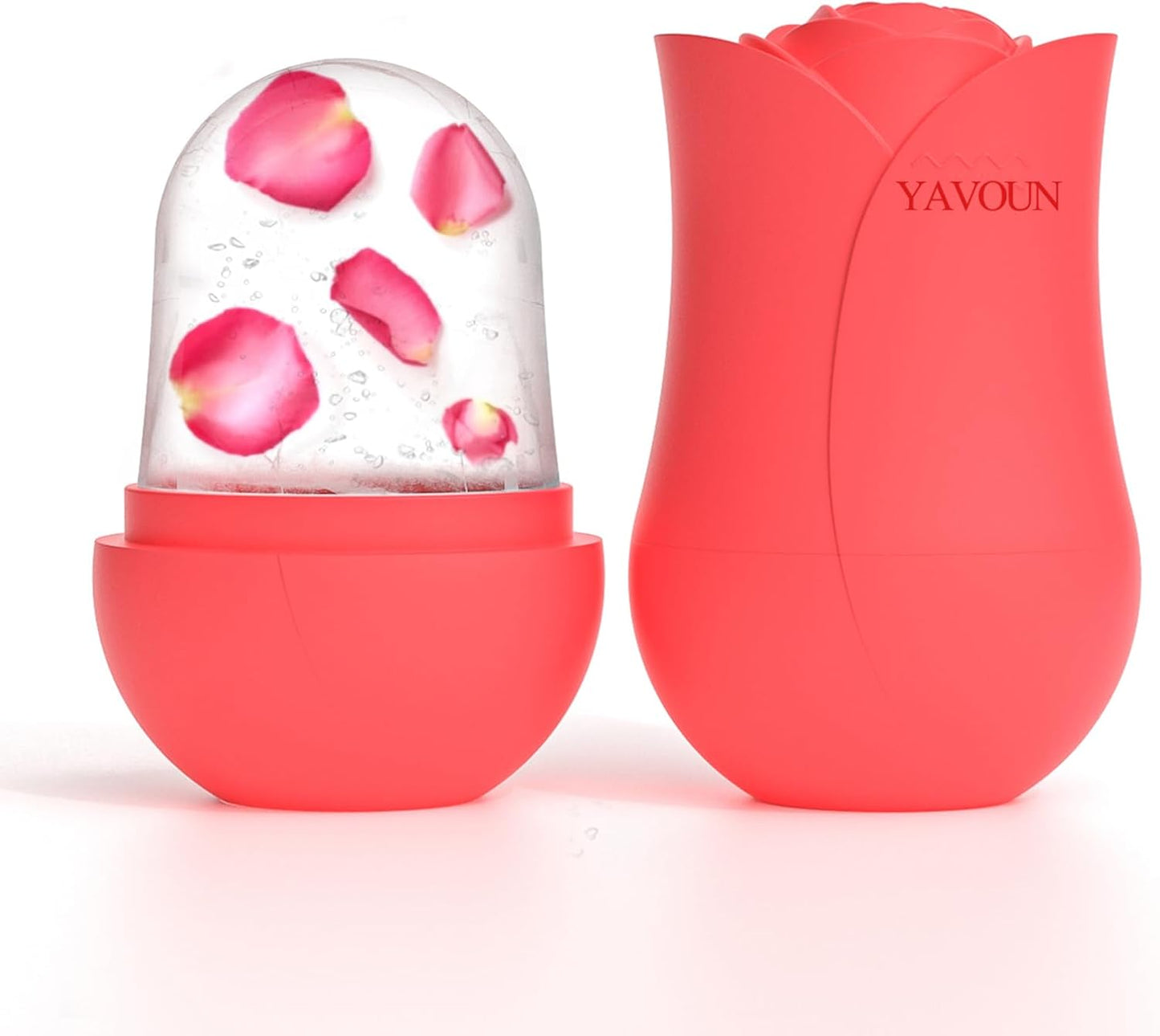 Silicone Ice Mold Facial Rollers, Care Tools Massager for Face, Eyes, Neck, Relieve Fine Lines and Wrinkles, Beauty Ice Roller Skin Care Tools Gifts for women Gift