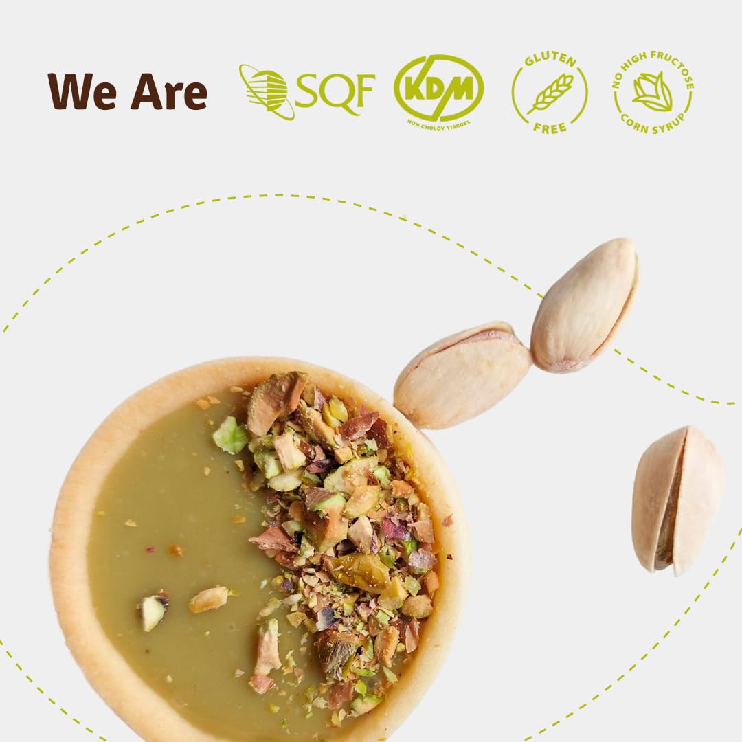 Nuuva Foods Pistachio Spread | Rich & Nutty Pistachio Cream for Dubai Chocolate Bar | Smooth Nut Butter & Spreadable Cream | Perfect for Chocolate & Desserts (2.5 Lbs)