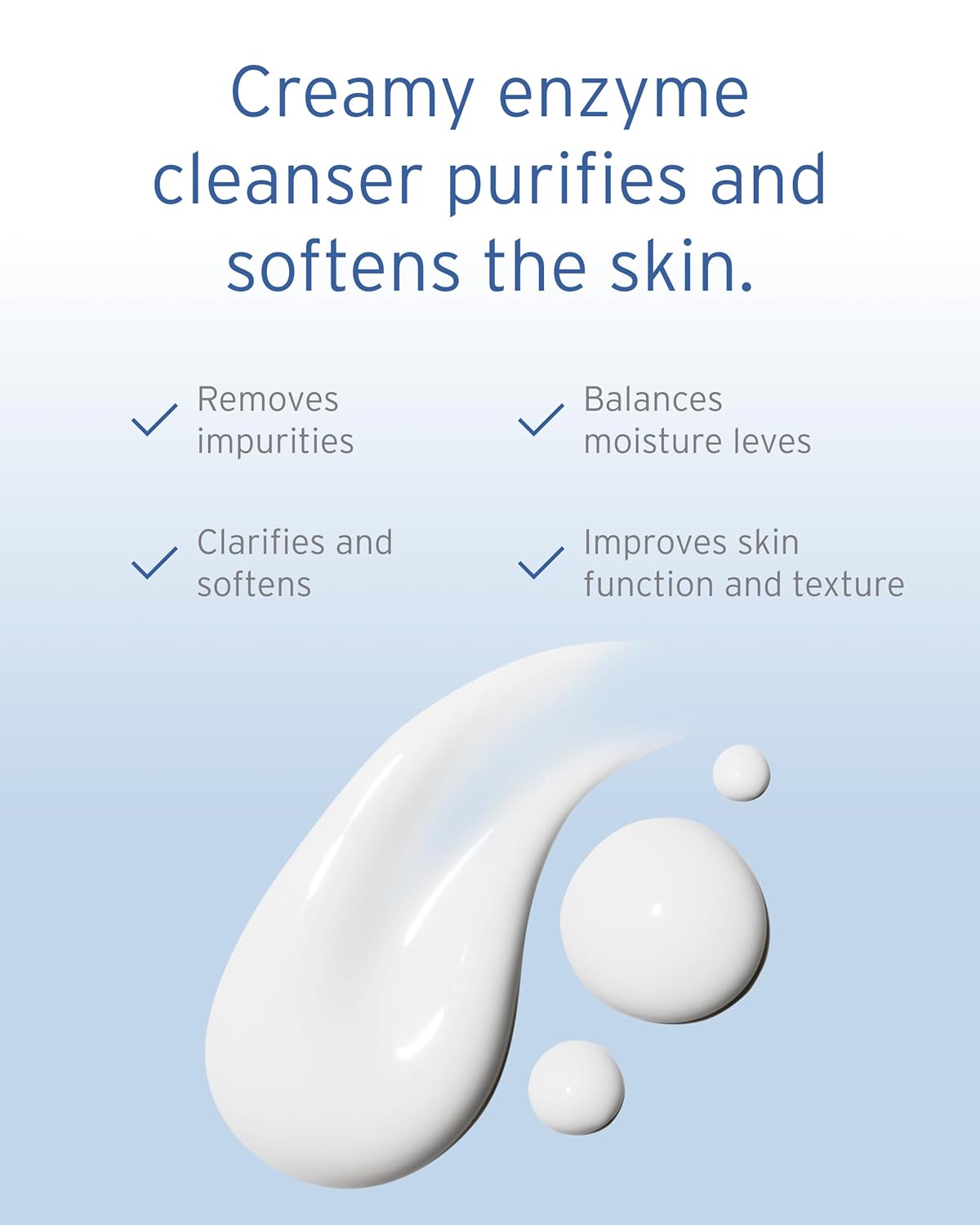 Kerstin Florian Clarifying Mineral Enzyme Cleanser | Gentle Face Wash for All Skin Types | Hydrating Body Wash for Morning or Night (6.8 fl oz)