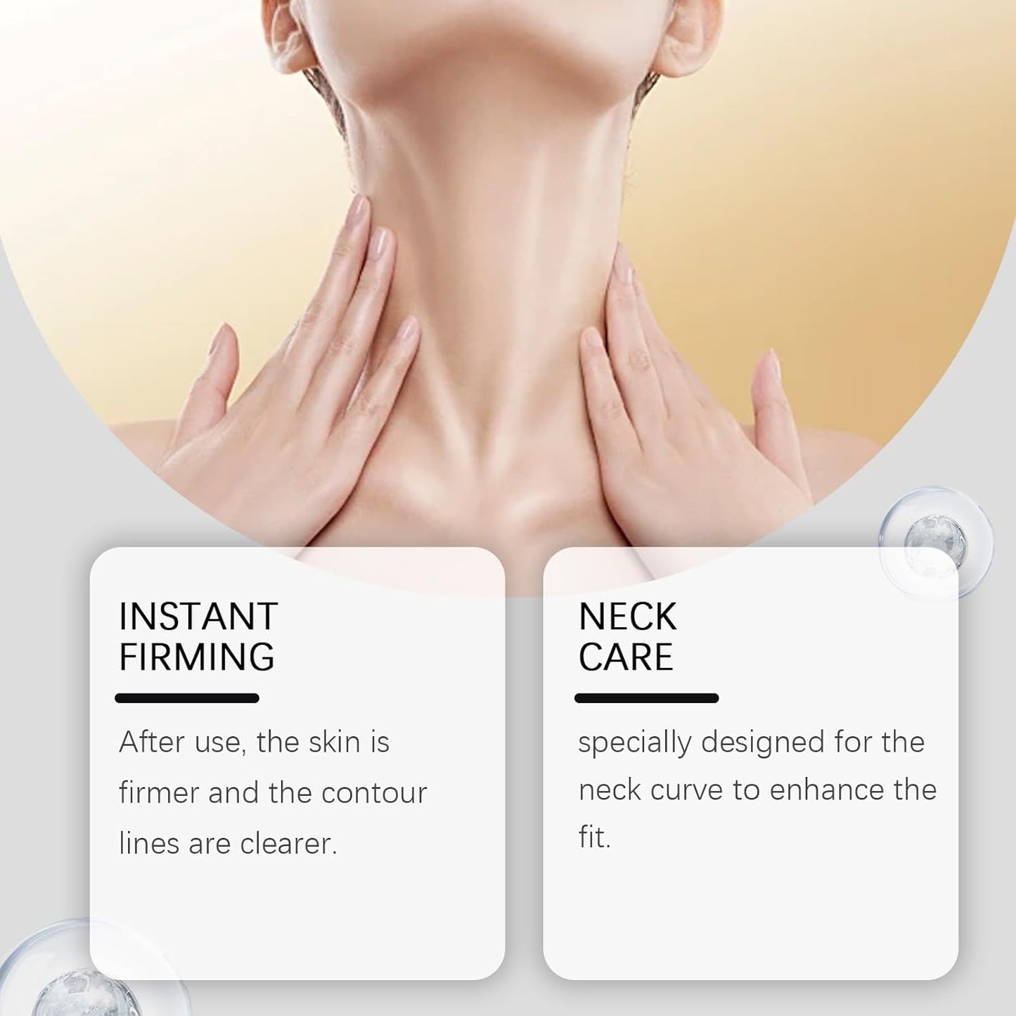 Neck Lift Tape-40 Neck Wrinkle Tape Instant Necktape Lift, Breathable Lift Strap Tightening Tapes for Necks Face Jaw Firming Neck Skin (xxxl)