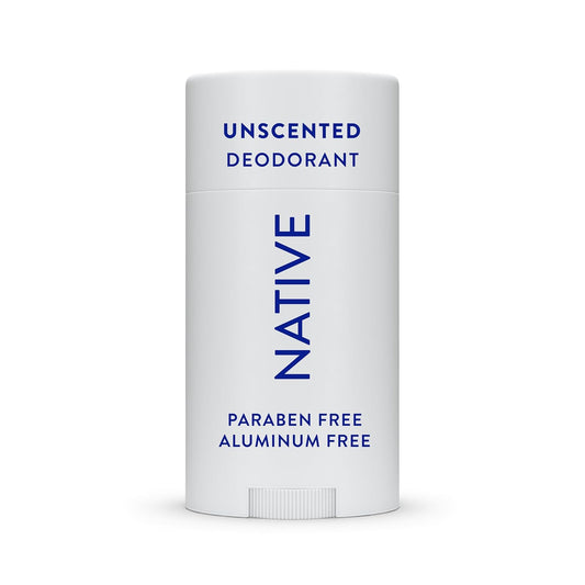 Native Deodorant Contains Naturally Derived Ingredients, 72 Hour Odor Control | Deodorant for Women and Men, Aluminum Free with Baking Soda, Coconut Oil and Shea Butter | Unscented