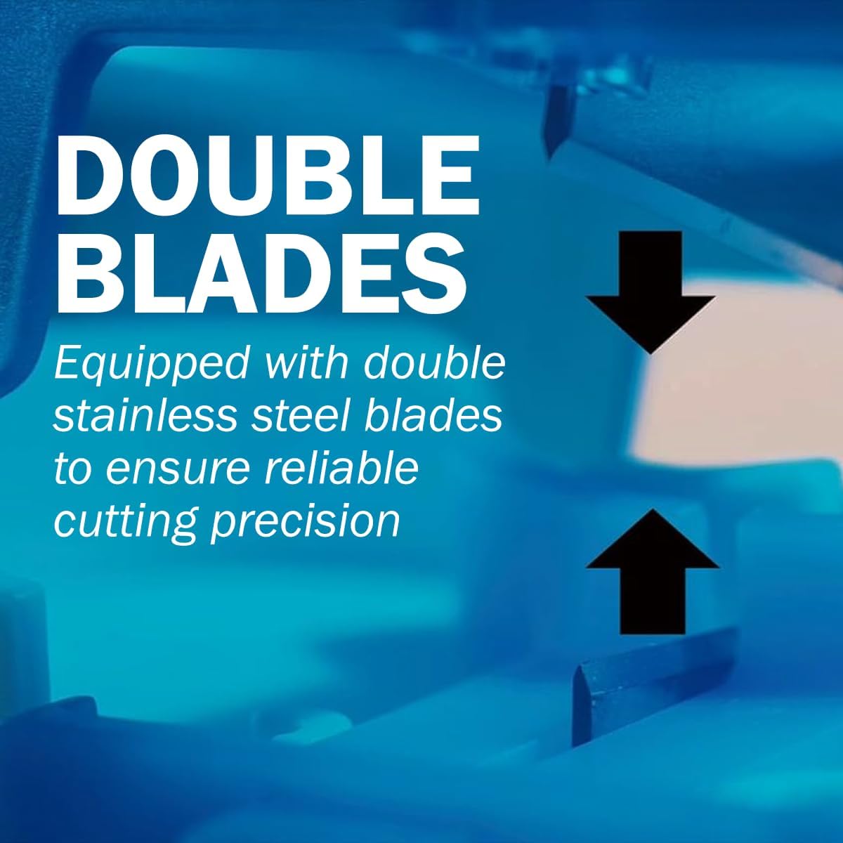 EQUADOSE Pill Cutter, Professional Medical Pill Splitter for Large, Small, and Tiny Pills, Double Stainless Steel Blades & Centering Device, Ideal for Cutting Tablets, Vitamins in Half or Quarter