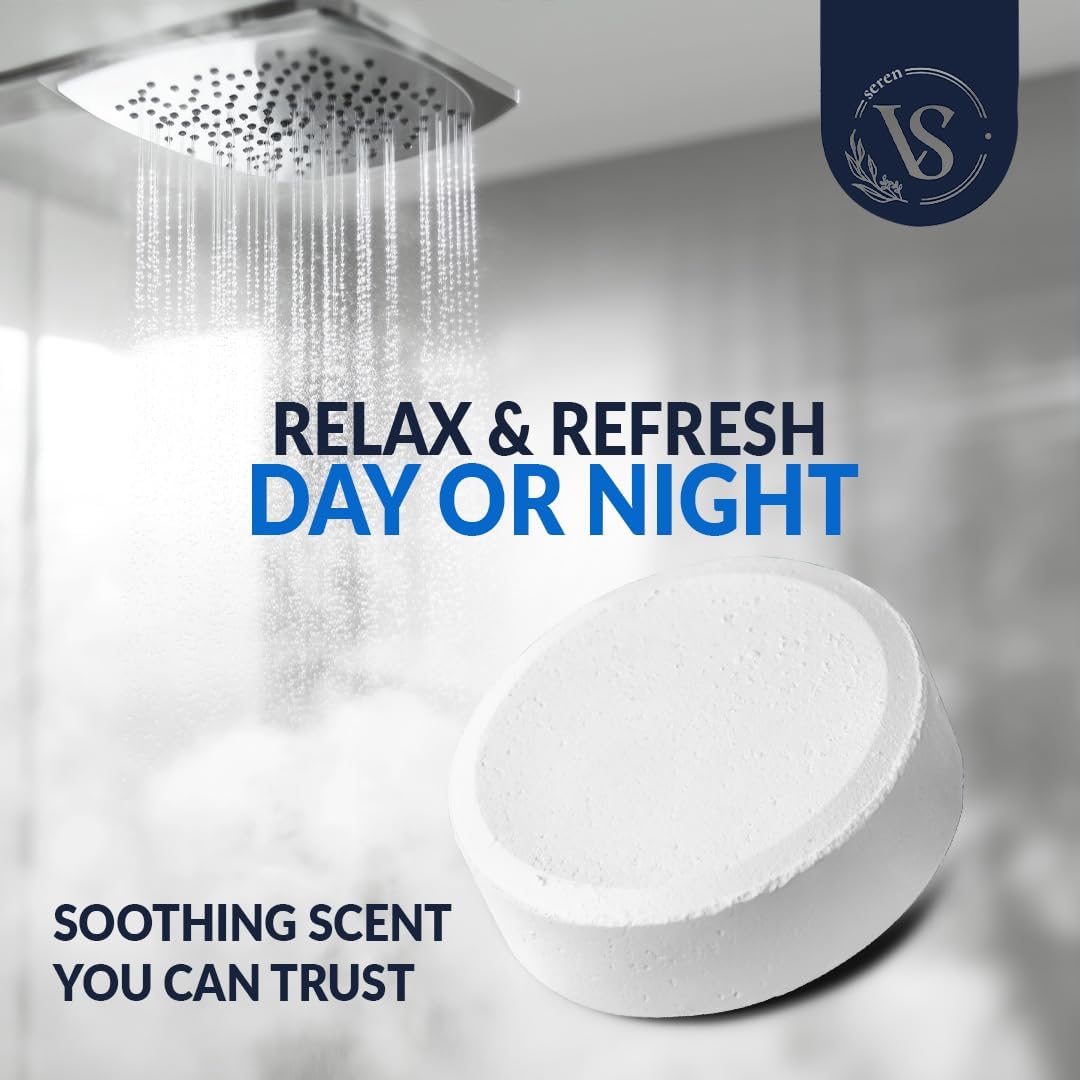 Shower Steamers Aromatherapy, 10Pack - 20g Each, Eucalyptus for Shower Steamer, Shower Bombs Aromatherapy, Self Care Gifts, Mothers Day Gift, Shower Steamers for Women and Men Sinus Relief