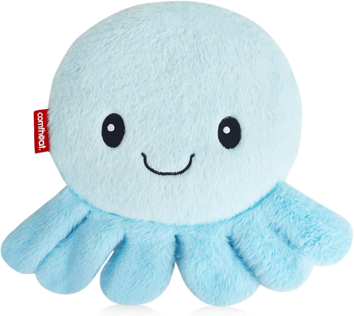 Octopus Microwave Heating Pad for Pain Relief, Unscented Microwavable Heating Pads for Cramps, Neck Shoulder, Muscles, Small Natural Heat Pack Moist Heat with Washable Cover