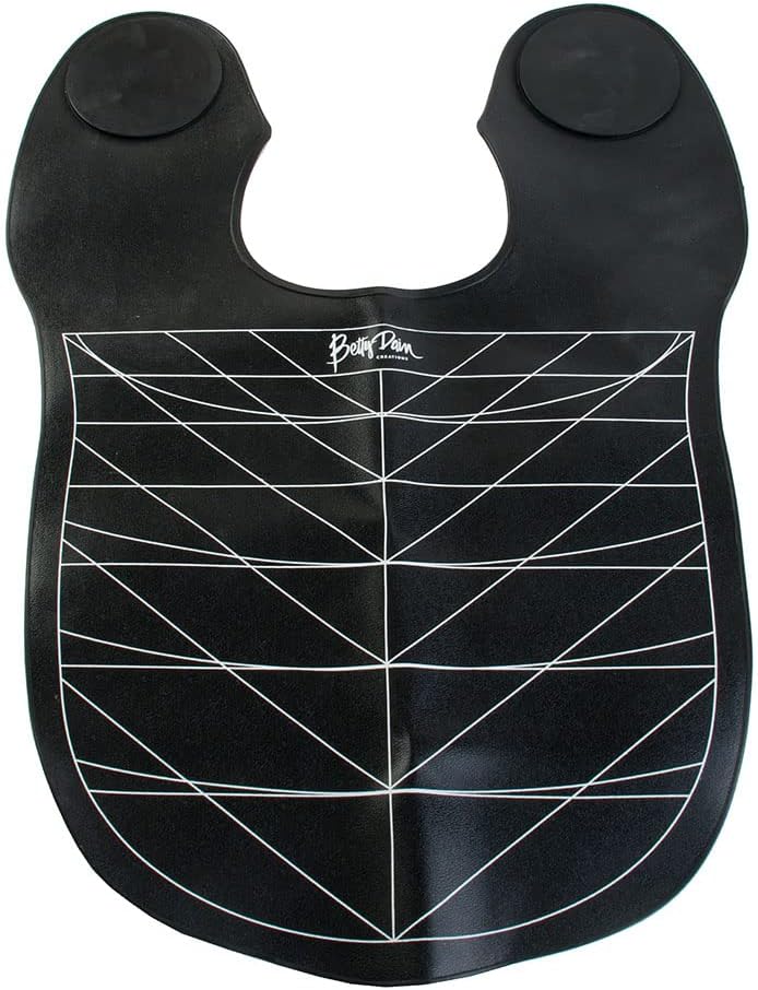 Betty Dain Hair Cutting Guide Collar, Angular and Straight Cutting Guidelines, Weighted, Non-slip, Waterproof Rubber Material