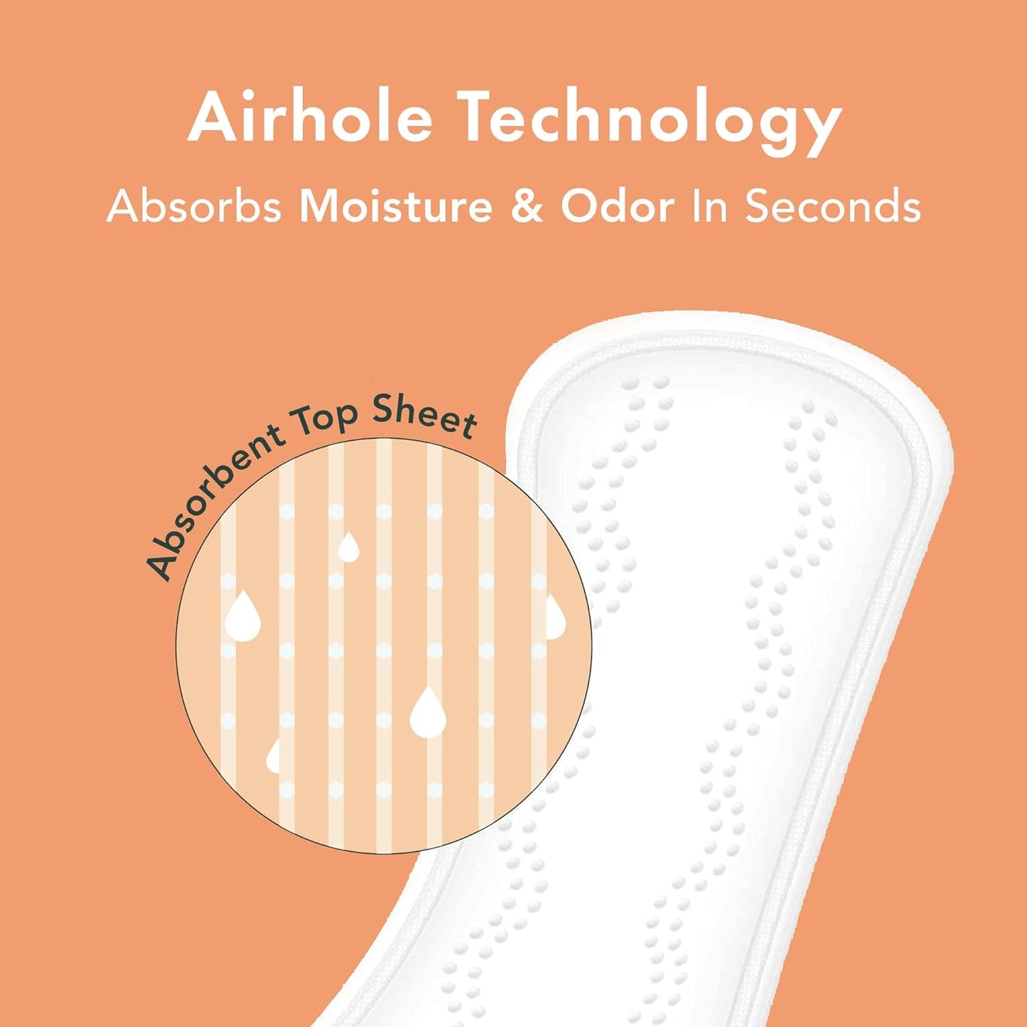 Rael Panty Liners for Women, Organic Cotton Cover - Regular Pantiliners, Light Absorbency, Unscented, Chlorine Free (Regular, 81 Count)