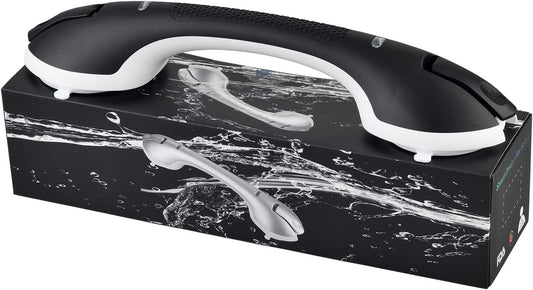 Suction Grab Bars for Bathtubs and Showers, Heavy Duty Shower Handle Removable Shower Handrails for Kids, Bathroom Safety Grip Waterproof(Black)