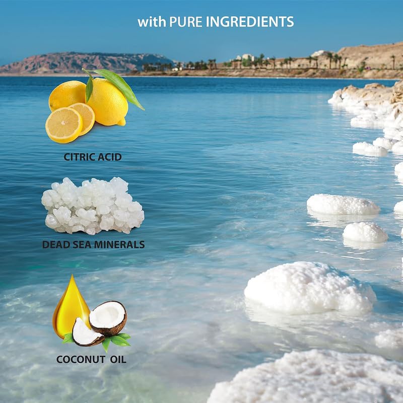 Dead Sea Collection Coconut Body Wash for Women and Men - with Pure Dead Sea Minerals and Coconut Oil - Cleanses and Moisturizes Skin (33.8 fl. oz)