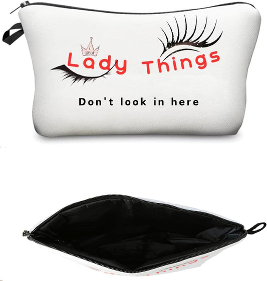 Women Cosmetic Travel Toiletry Bag Lady Things acket Makeup Pouch Bags Feminine Products Bag Small Cosmetic Bags Period Kit Bags For Women Makeup Brush Organizer Bag Tampon Bag Holder