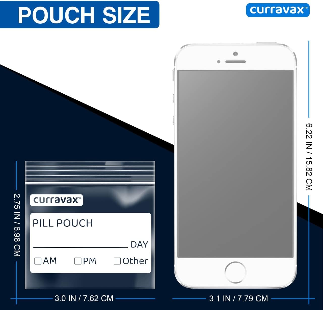 Pill Bags Pack of 225- BPA Free 3 x 2.75 inch Pill Pouch - Pill Pouches for Medicine with Write on Label –Clear Ziplock Pill Baggies for Travel Medicine Organizer