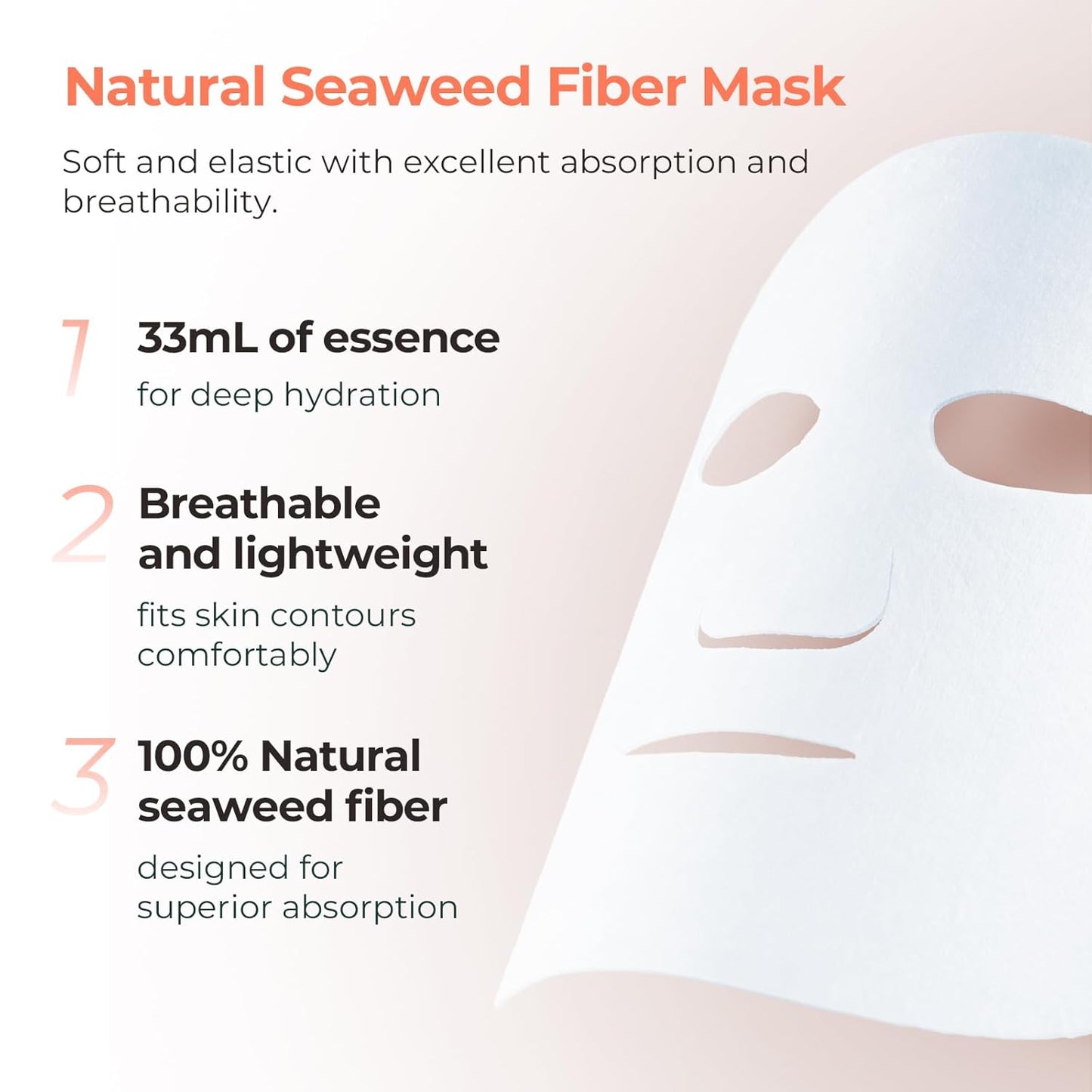 2-Step Astaxanthin Firming Ampoule Mask (1.5ml+33mlx5PCS) - Firming & Radiance-Boosting with Astaxanthin for Wrinkle Reduction and Even Skin Tone