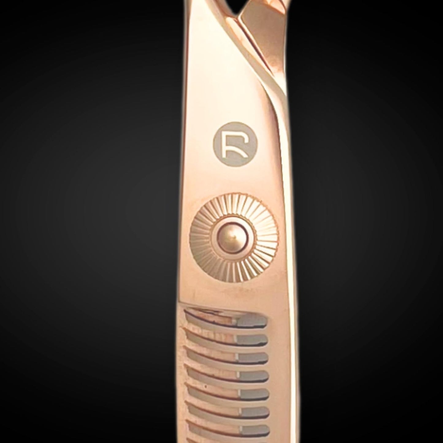 Gold Hair Thinning Shears for Professional Hairdresser (Gold Thinning Scissors)