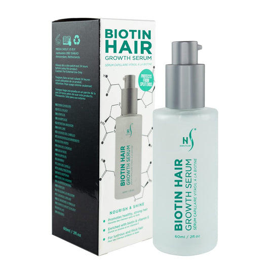 Herstyler Biotin Hair Serum - Hair Growth Serum for Hair Loss - Also Contains Argan Oil - 2 Fl Oz - Pack of 1