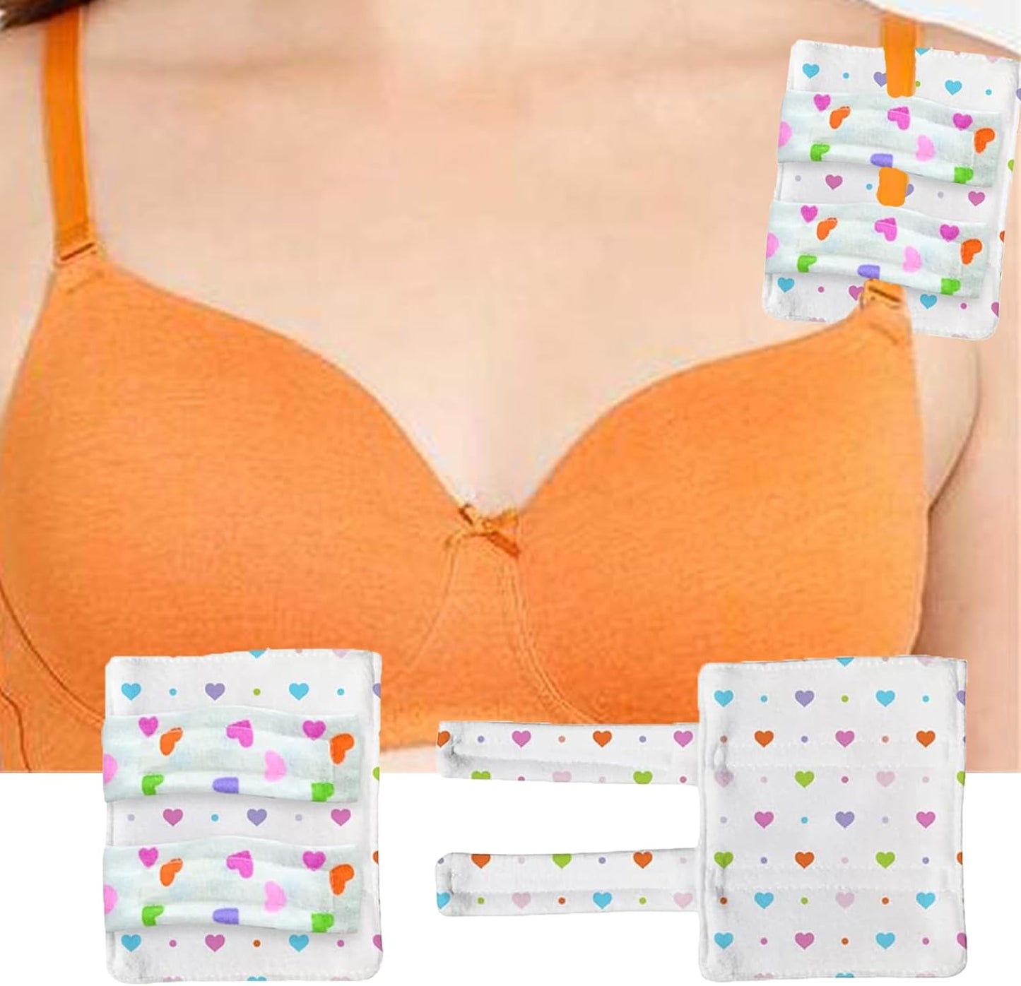 2PCS Bra Strap Pad Protector for Chest Port, Port Pillows for Chemo Patients, Pacemaker Pillow for Bra Post-Surgery, Chemo Port Pillow for Bra Strap, Recovery Cushion for Chest Heart Support (Love)