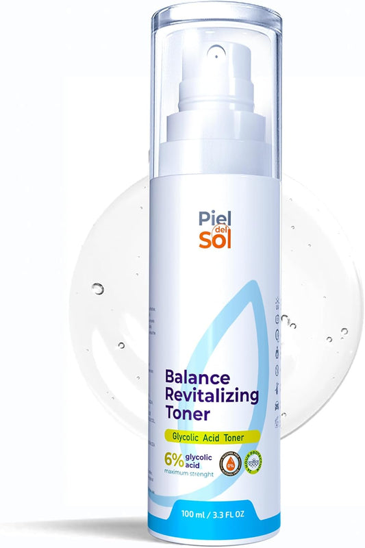 Alcohol-Free Facial Toner for Exfoliation, Intensive Hydration with Natural Antioxidants for Skin Regeneration, Ideal for All Skin Types, and Soothing & Revitalizing Face Toner 100ml.