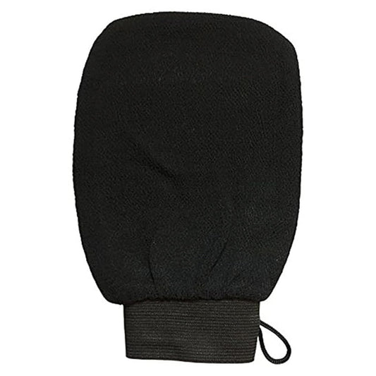 Skinerals Premium Exfoliating Mitt, Body Scrubbing Glove for Self Tan Prep & Smooth Skin, Reusable Tan Exfoliator Mitt for Tanning Mousse, Lotion, or Spray