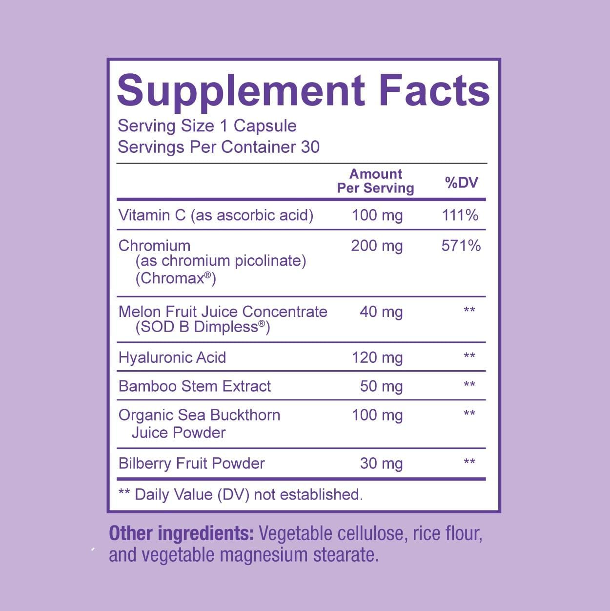 Premium Cellulite Supplement – Anti Cellulite Capsules For Women – Supports Skin Smoothing, Smooth Legs, Reduces Cellulite & Promotes Collagen Production – With Clinically Studied Melon SOD – 30 Count