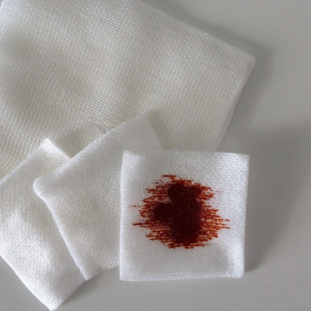 Non-Sterile Gauze Pad - Non-Woven 4 Ply Highly Absorbent Gauze Pad Dressing Sponges- Great for First Aid Medical, Dental and Wound Care, Prepping, Scrubbing & Cleaning (2x2 (200 Count))