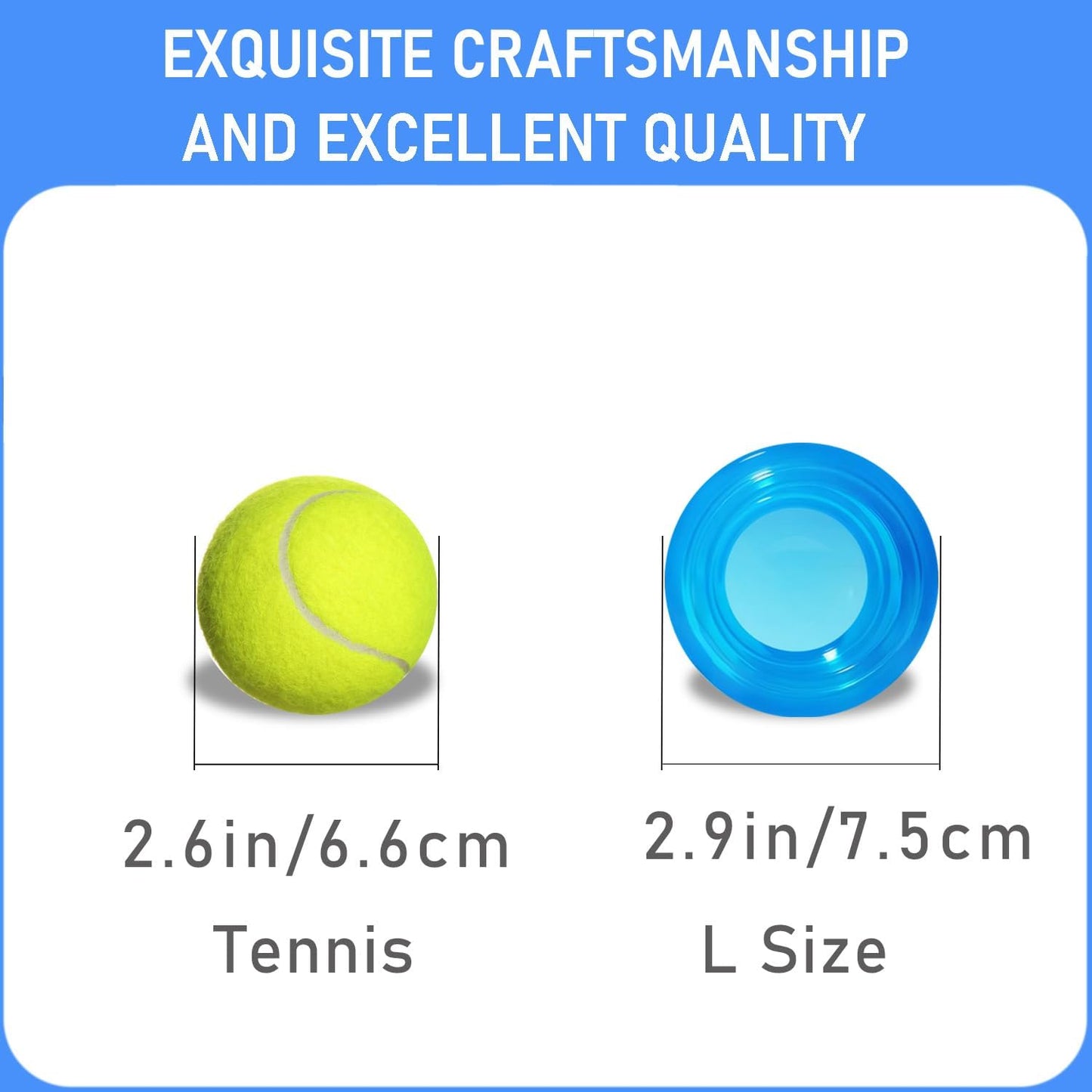 Silicone Cupping kit for Massage Therapy, Professionally Massage Cup for Body Sculpt Cup (Blue, L*2 Cups)