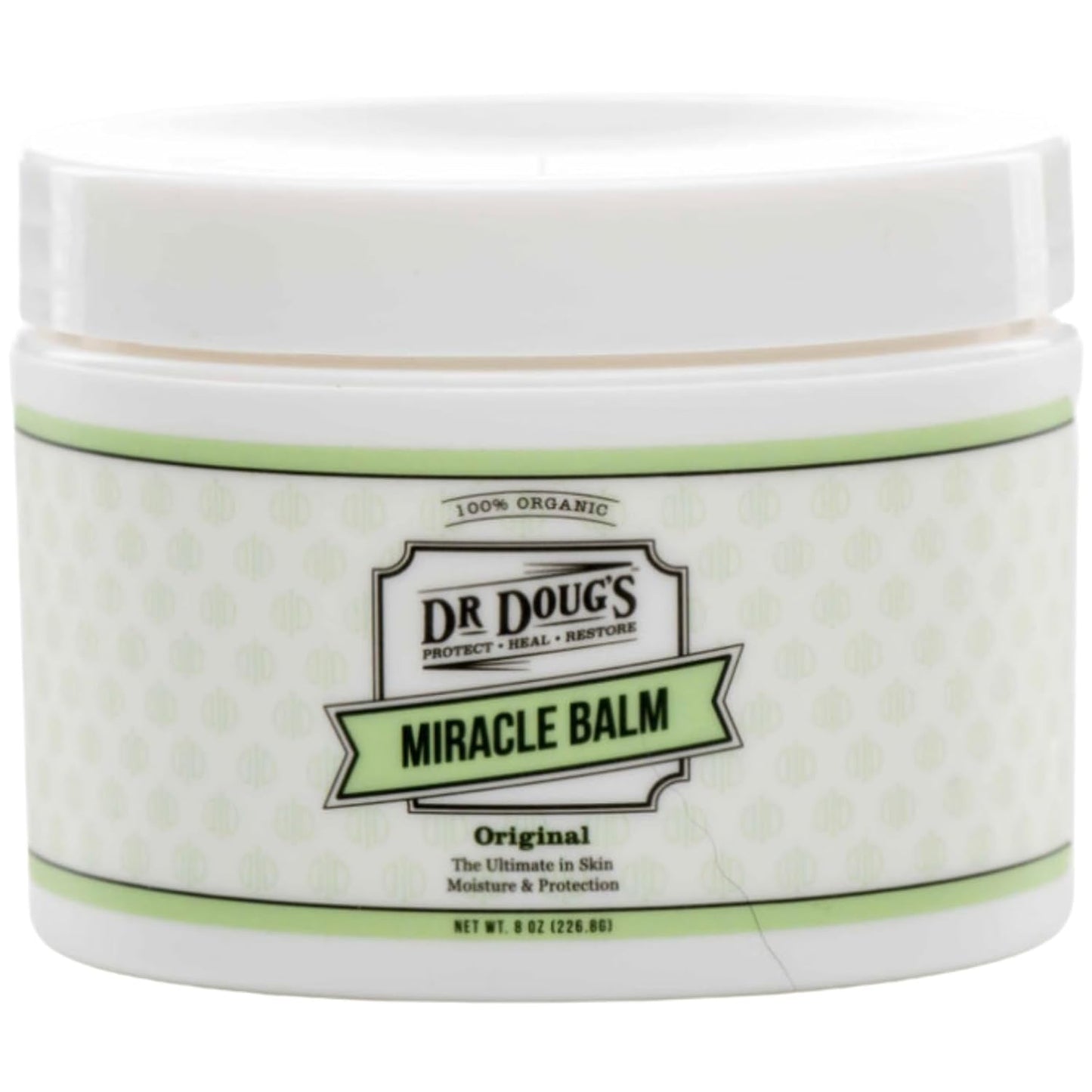 Dr. Doug's Original Miracle Balm – Hydrating, All-Natural & Toxin-Free Skin Care | Organic, Handmade Balm for Dry, Itchy Skin | Cruelty-Free & Paraben-Free Formula