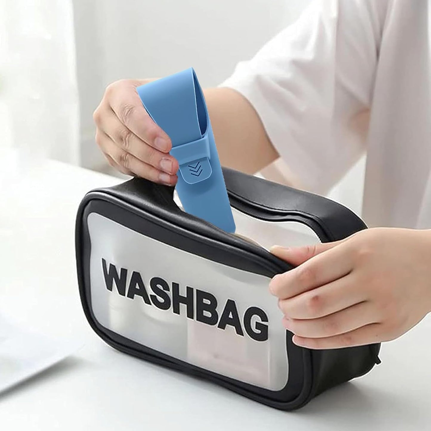 Silicone Razor Case for Travel - Waterproof & Anti-Scratch Razor Protective Cover for Gillette, Parker, Merkur, and Other Manual Razors