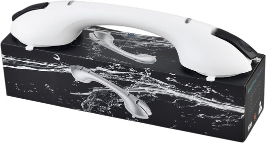 Suction Grab Bars for Bathtubs and Showers, Heavy Duty Shower Handle Removable Shower Handrails for Kids, Bathroom Safety Grip Waterproof(White)