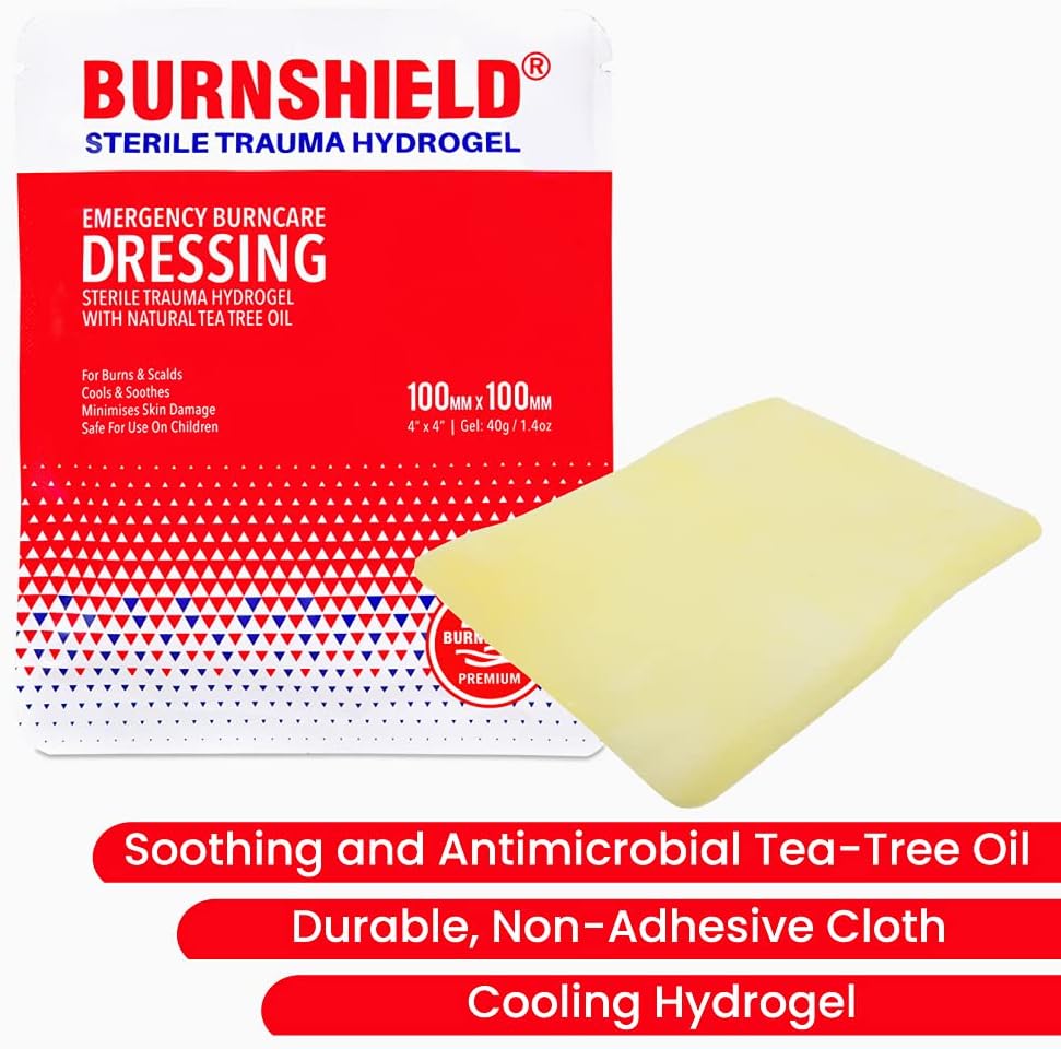 Burnshield 4" X 4" Burn Dressing, Sterile - 25 Count