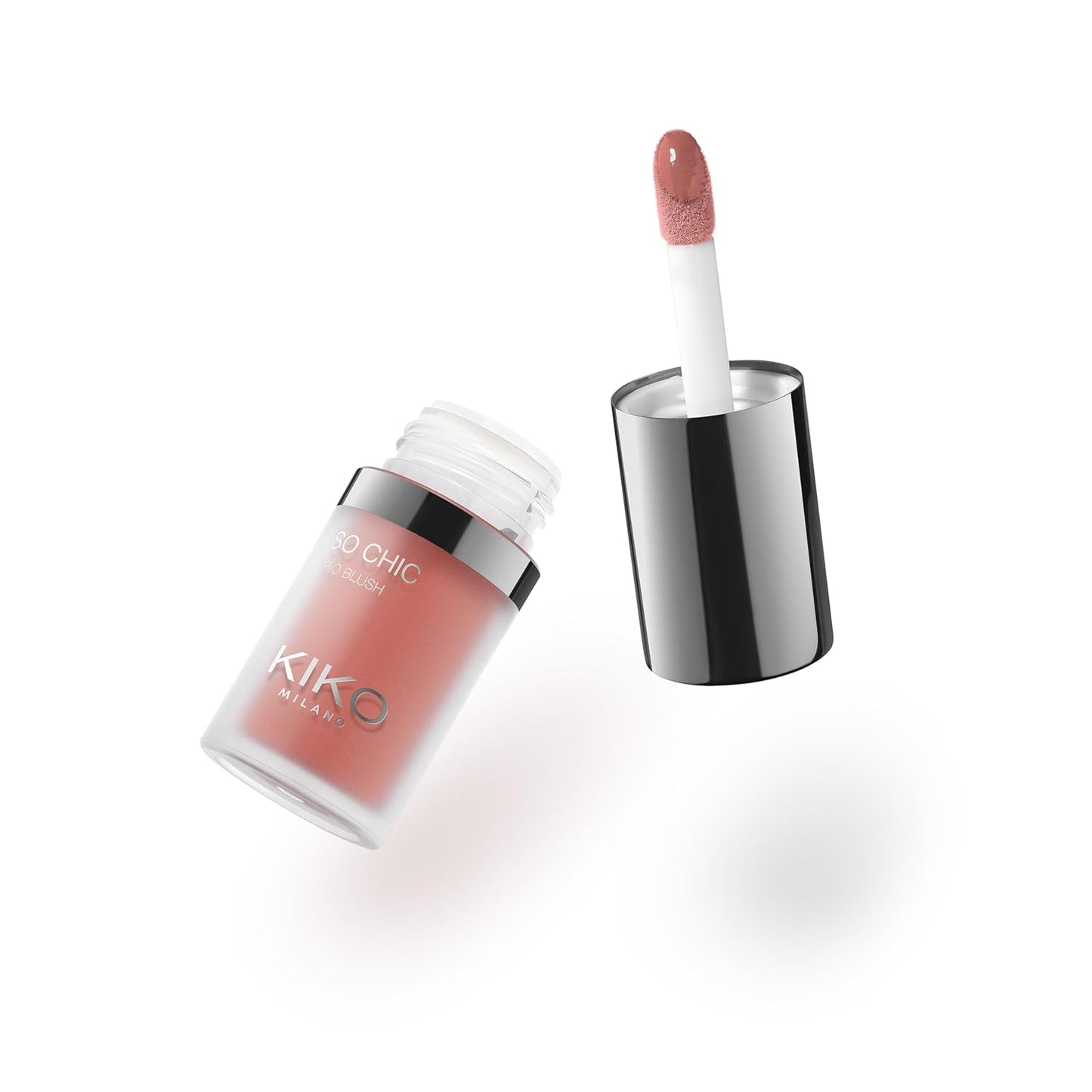 KIKO Milano So Chic Trio Blush 01, 3-In-1 Blush, Ideal For The Face, Eyes And Lips