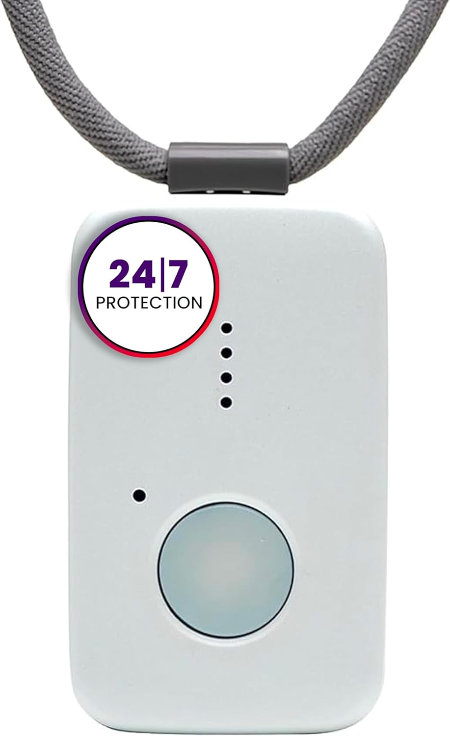 Medical Guardian MGMini | Medical Alert Device for Seniors | Water-Resistant, Emergency Call Button, 24/7 Monitoring, Step Counter, GPS Tracking | Monthly Subscription Required | Pearl