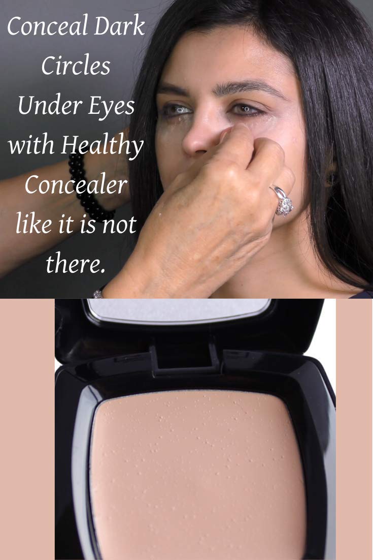 Camoufleur Mineral Makeup Cream Under Eye Concealer Wheat. This Anti Aging Concealer has No Paraben and made in USA