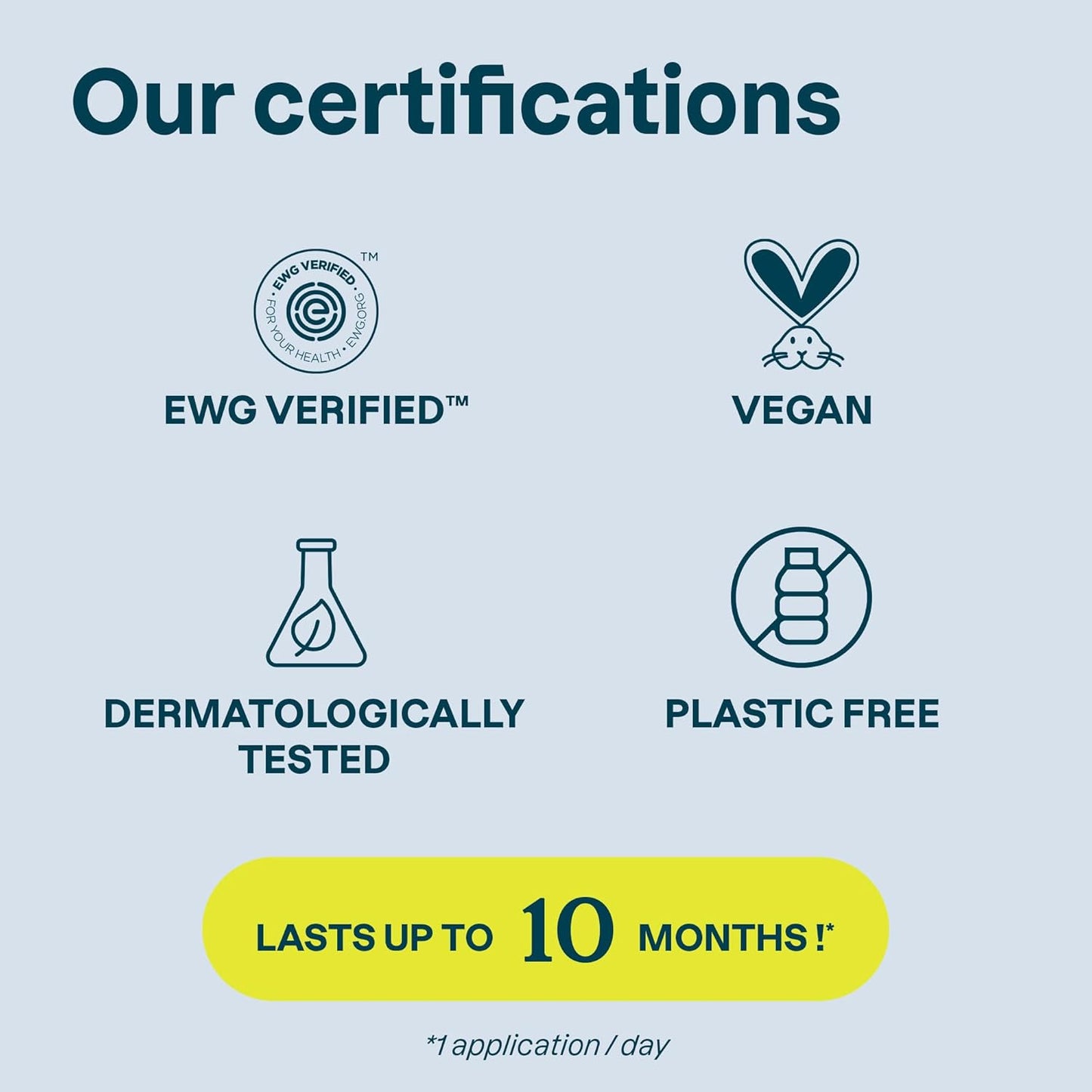 ATTITUDE Baking Soda Free Deodorant for Sensitive Skin with Oatmeal and Chamomile, EWG Verified, Aluminum Free, Plastic-Free, 3 Ounces (Pack of 6)