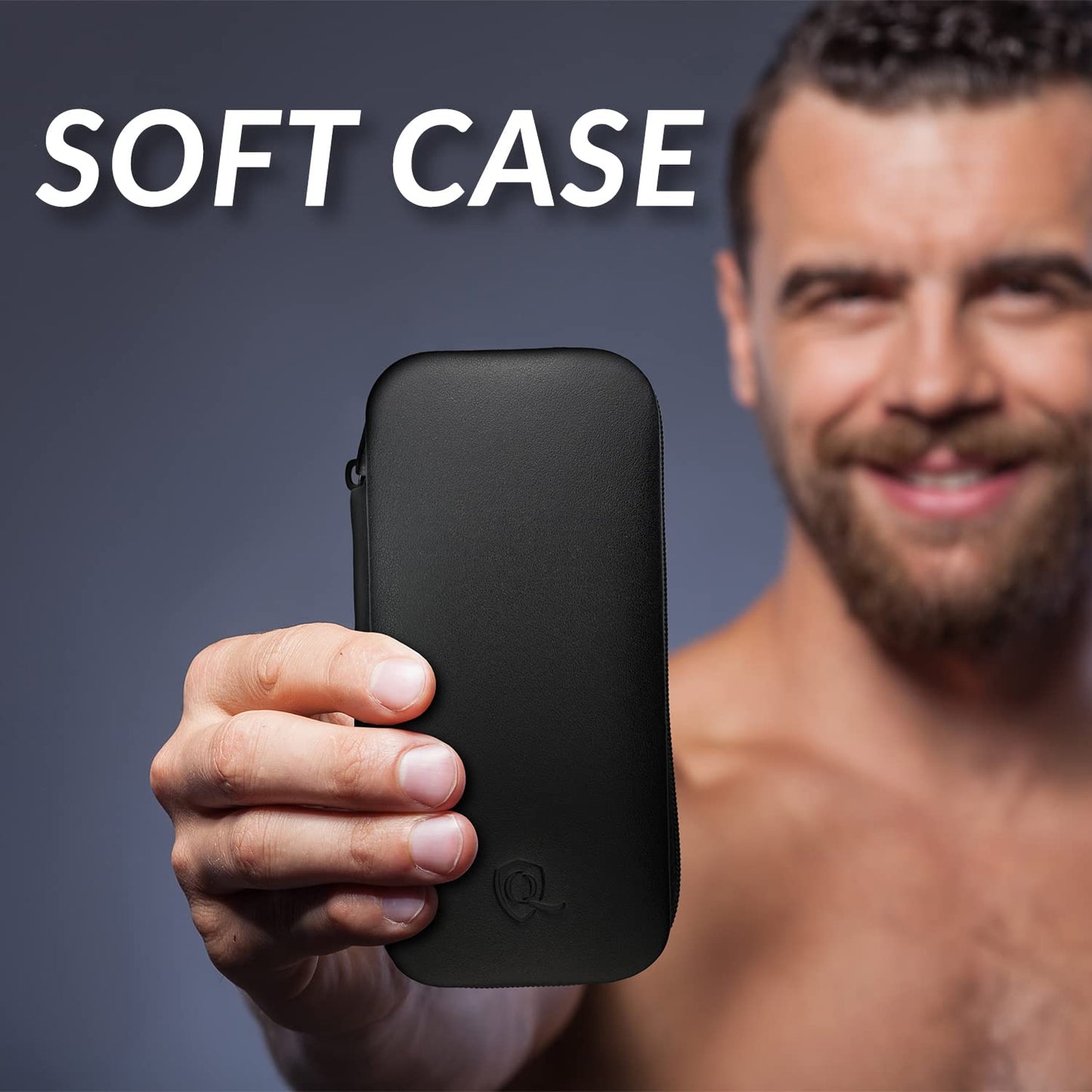 marQus Manicure Set Solingen Made in Germany - 7 piece stainless steel exclusive finger & toe nail clippers set in Nappa black leather case, made in Solingen Germany* (except for clippers)