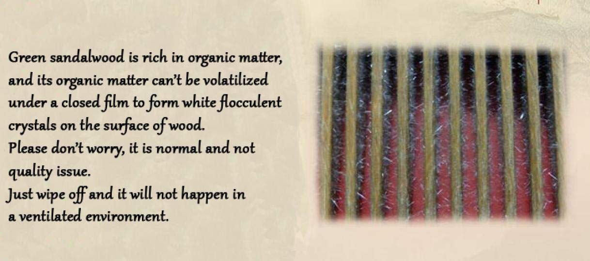 Louise Maelys 2pcs Wooden Hair Comb Wide Tooth Fine Tooth Detangling Sandalwood Combs