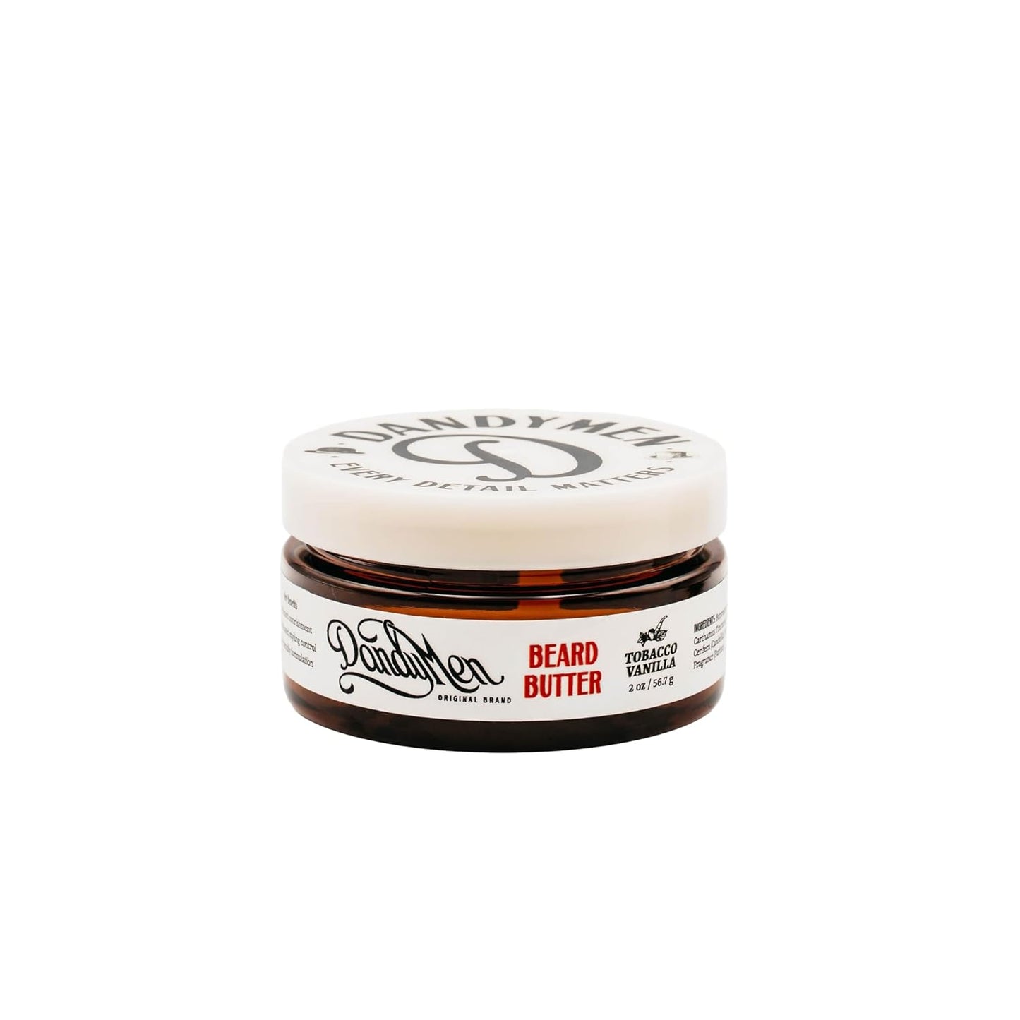 Beard Butter – Deep Hydration and Styling Control with Shea Butter & Argan Oil – 2 oz (Tobacco Vanilla)