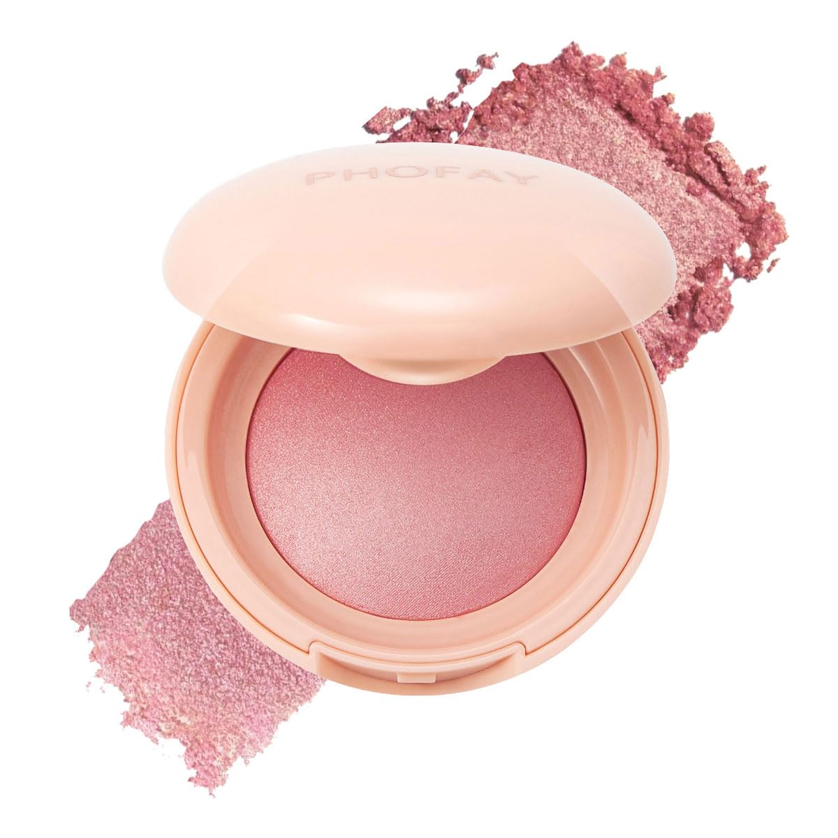 Luminous Blush Powder-Multi-Use Formula, Ultra-Fine & Smooth, Longer-Lasting Wear with Natural Luminous Glow (03#)