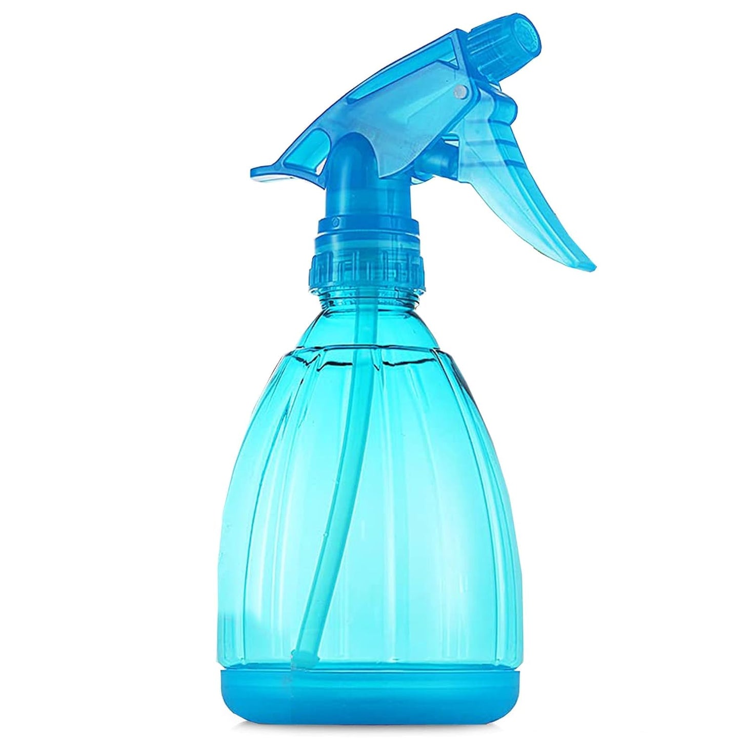 DilaBee Blue Spray Bottle (1-Pack 12 Oz) - Adjustable Nozzle Water Spray Bottle for Hair, Plants, Cleaning Solutions, BBQ. Plant Sprayer, Hair Mister, Squirt Bottles for Liquids - Food-Safe BPA-Free