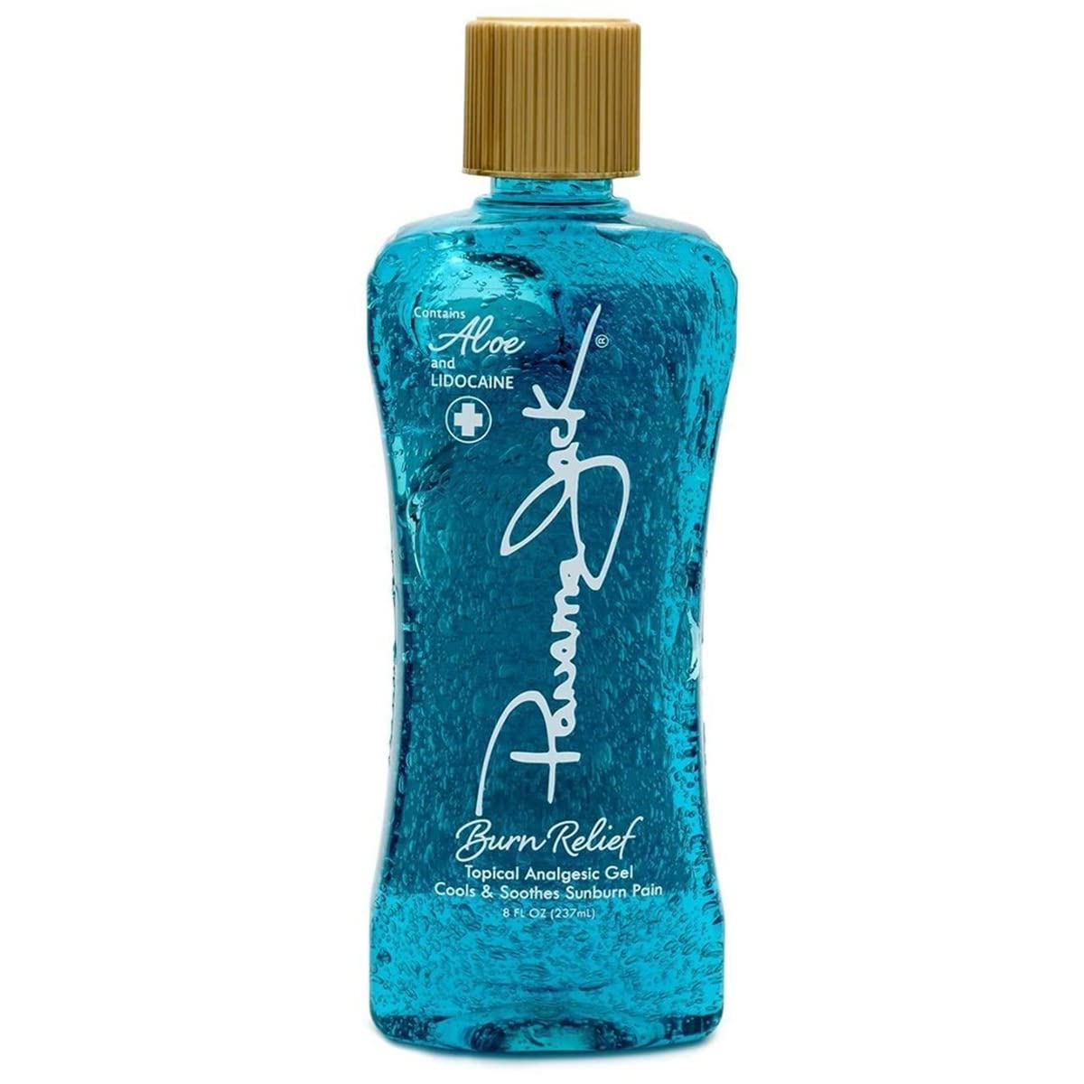 Panama Jack Burn Relief Gel - After Sun Topical Analgesic, Cools & Soothes Sunburns, Insect Bites, Cuts & Scrapes, Contains Aloe and Menthol, 8 FL OZ