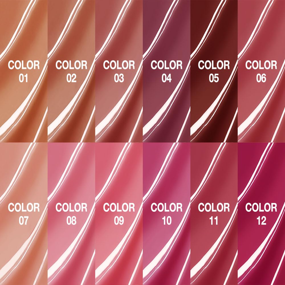 Mauve Brown Tinted Lip Balm, Hydrating Sheer Soft Matte Finish Lipstick for Women, Creamy Natural Color Lip Tint Balm Lightweight And Non-greasy Lip Glow Long Lasting Waterproof for Dry Lips 03#