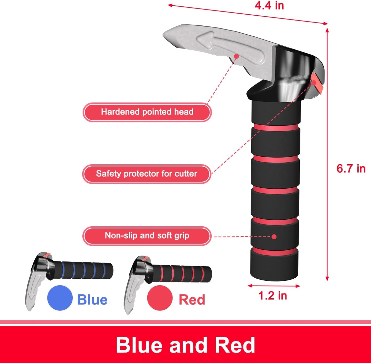 2 Packs Car Handle Assist,Car Door Handle for Elderly,Support Handle Multifunction Door Latch for Seniors and Handicapped