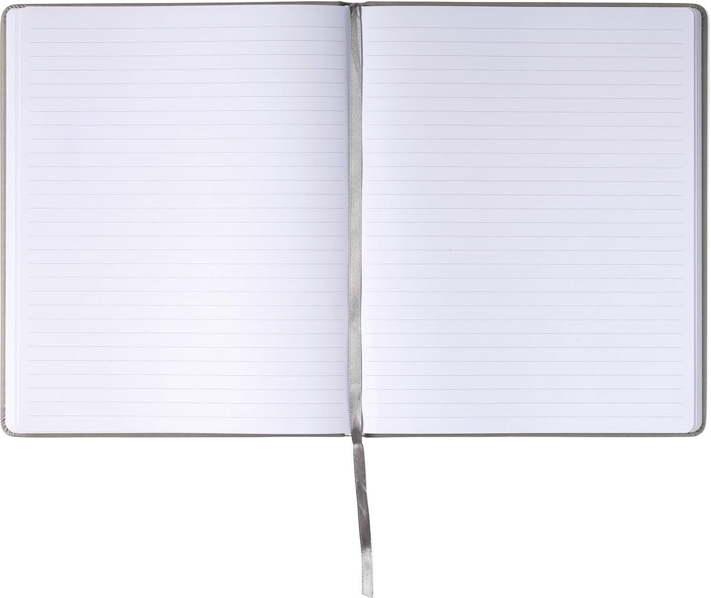 WORLD TRAVELER Eccolo Dayna Lee Collection Grey “Love, Your Notebook” 8x10 Inspiring Hardcover Journal/Notebook, 256 Acid-Free Lined Pages